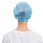 伸縮性があるセリウムISO13485が付いている自動非編まれた帽子の使い捨て可能なbouffant帽子外科項目帽子の帽子の医学の医者の帽子