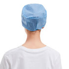 タイおよび伸縮性がある病院の操作の博士Head Coverが付いている卸し売り使い捨て可能なNonwoven医者外科医の帽子