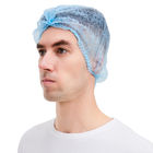 円形の使い捨て可能な医学の帽子、実験室のための使い捨て可能な非編まれた帽子