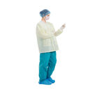 FDAの使い捨て可能な実験室のコートは、長い袖の使い捨て可能な病院ごしごし洗う