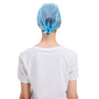 タイのセリウムISO13485の使い捨て可能な頭部が付いている使い捨て可能なヘッド帽子の使い捨て可能な外科医の帽子nonwoven PPの帽子は覆う